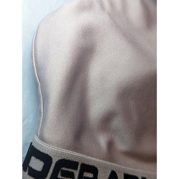 Under Armour Womens Strappy Sportlette Sport Bar Bralette Light Pink Size Medium - Picture 2 of 8